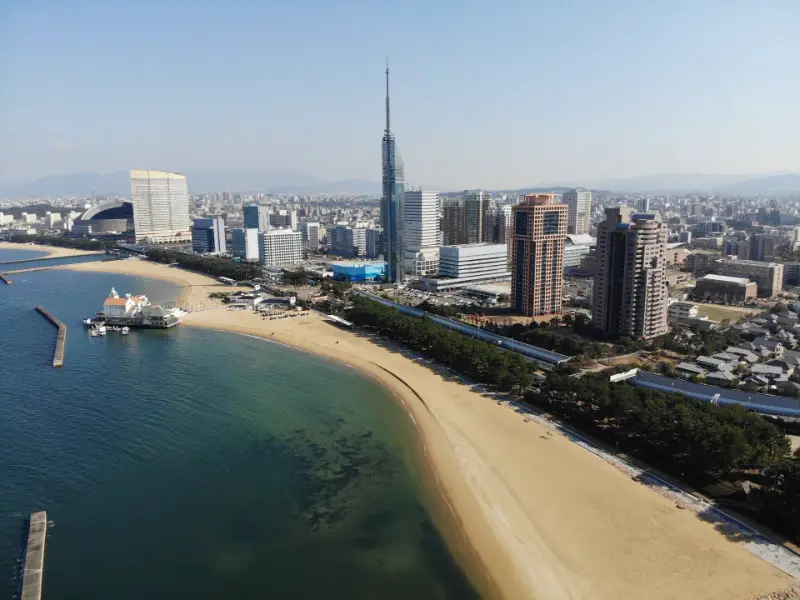 福岡市の街並み